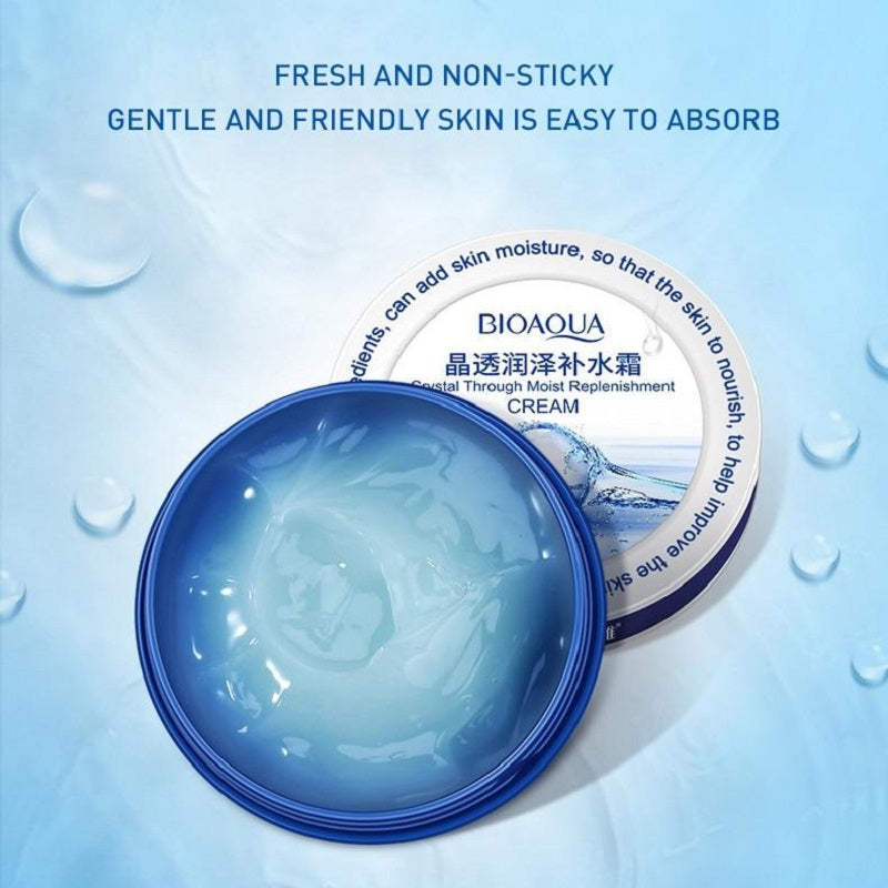 Crystal Through Moist Replenishment Cream - Lifting Firming & Anti Wrinkle - BIOAQUA® OFFICIAL STORE