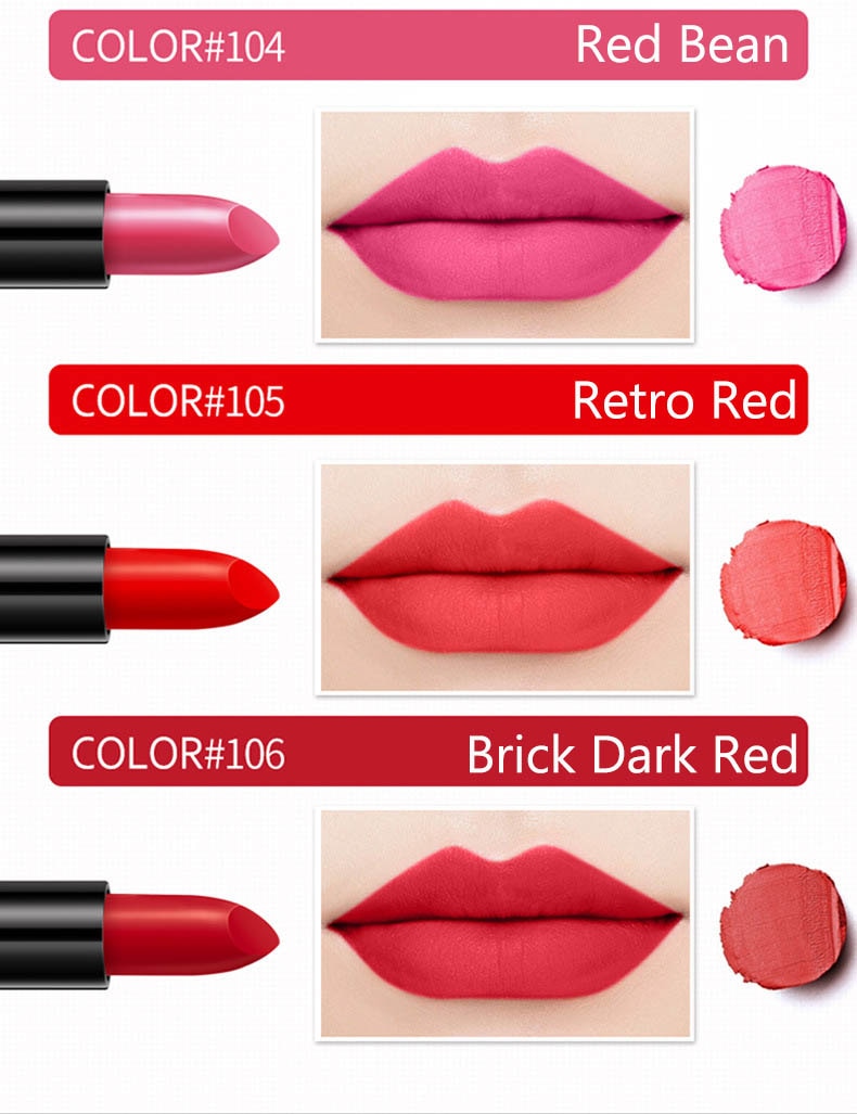 (00BQY6538) Red Velvet Matte Lipstick