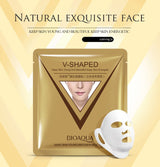 Máscara facial para o queixo efeito firmeza