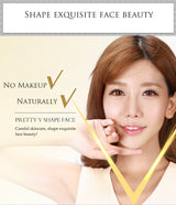 Máscara facial para o queixo efeito firmeza