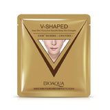 Máscara facial para o queixo efeito firmeza