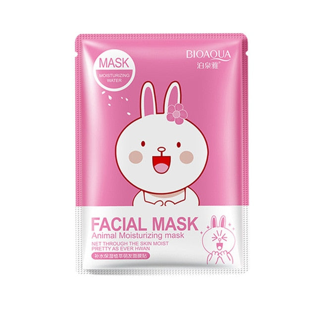 (BQY8487) Facial Mask Animal Deep Moisturizing Sheet Mask