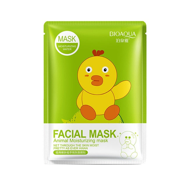 (BQY8487) Facial Mask Animal Deep Moisturizing Sheet Mask