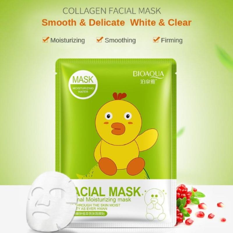 (BQY8487) Facial Mask Animal Deep Moisturizing Sheet Mask