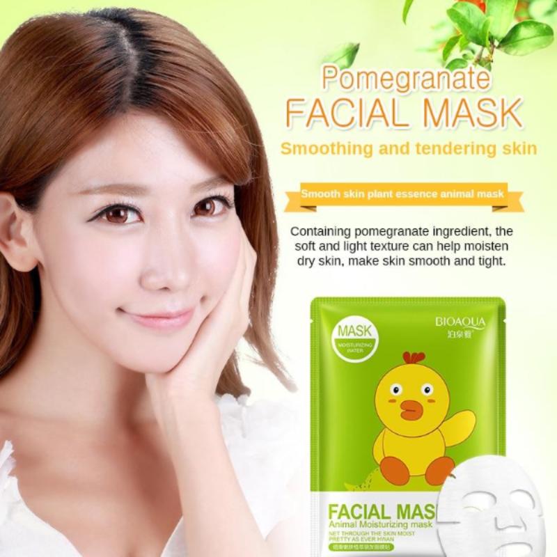 (BQY8487) Facial Mask Animal Deep Moisturizing Sheet Mask