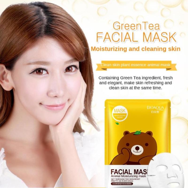 (BQY8487) Facial Mask Animal Deep Moisturizing Sheet Mask