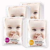 Mascarilla facial efecto piel de bebé