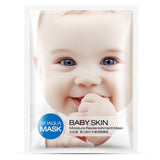 Mascarilla facial efecto piel de bebé