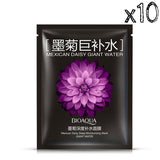 Mascarilla facial hidratante de margarita mexicana