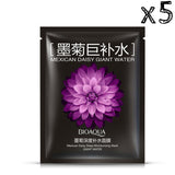 Mascarilla facial hidratante de margarita mexicana