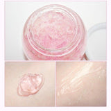 Masque aux pétales de rose de plantes naturelles