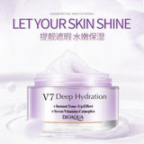 V7 Crema facial hidratante profunda con complejo de vitaminas