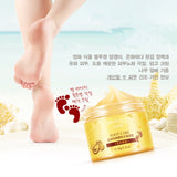 Crème exfoliante massage pieds au beurre de karité