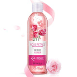 Loción facial hidratante con esencia de rosa de origen natural