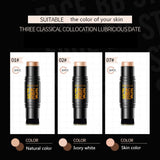BB stick de doble cabezal para rostro y mejillas