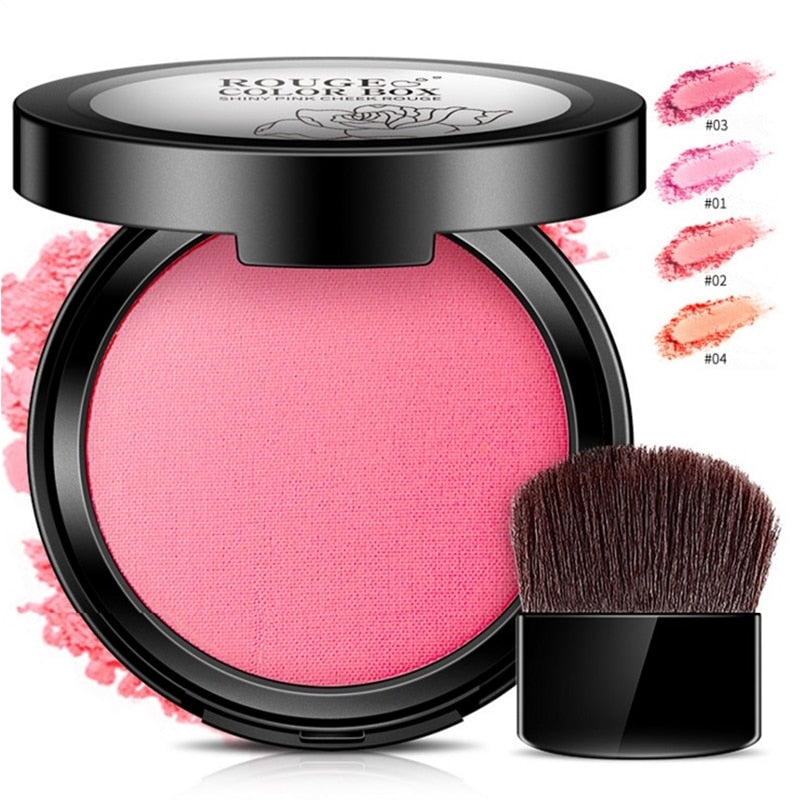 (BQY9386) Bright Rouge Blush Nude Makeup Powder