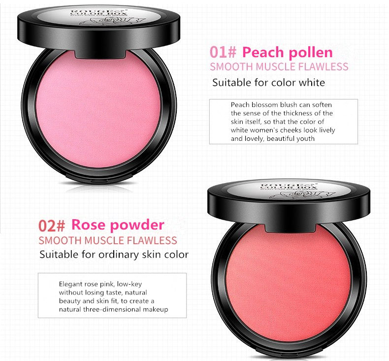 (BQY9386) Bright Rouge Blush Nude Makeup Powder