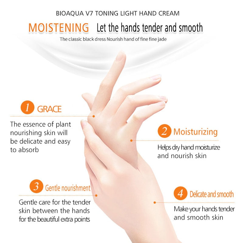 (BQY9484) V7  Moisturizing Hand Care Anti Aging Hand Cream