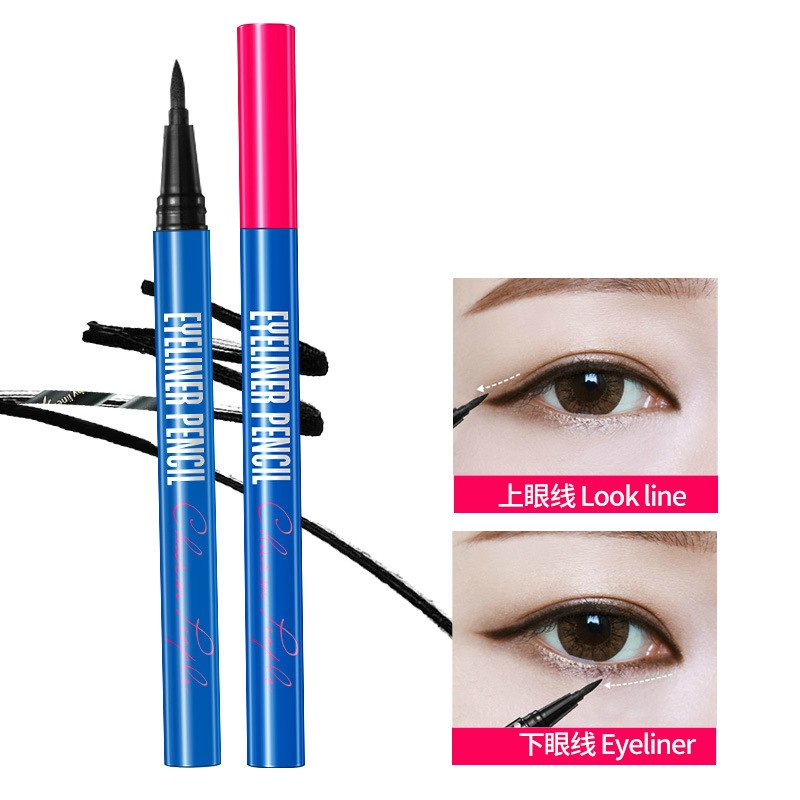(00BQY0437) Waterproof Eyeliner Black Liquid Long-lasting Eye Liner Pencil (BQY0437)