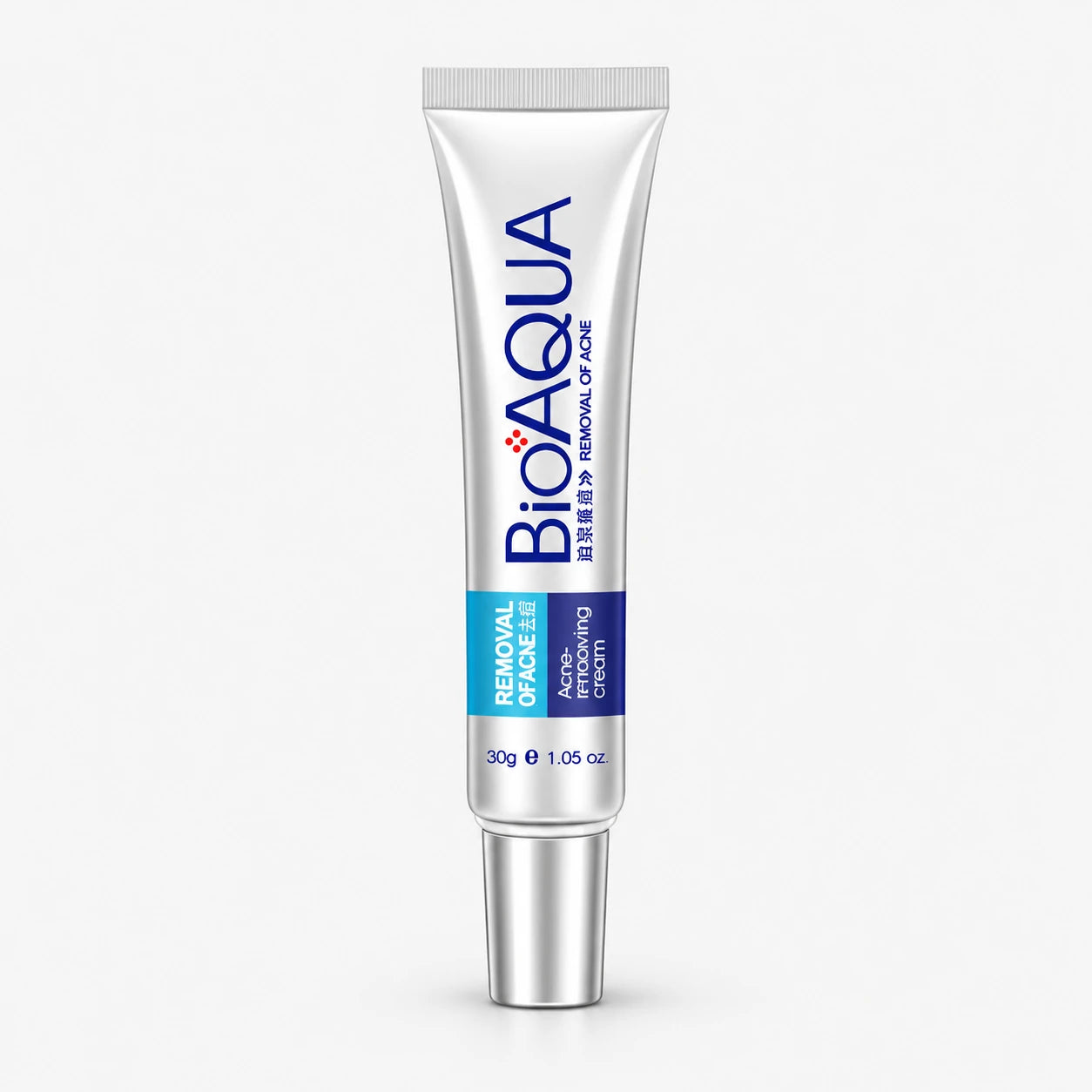 BIOAQUA Pure Skin Cream product packaging on a light gray background